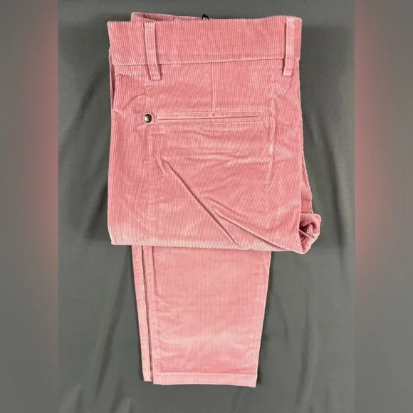 Greyson Golf Pants Appaloosa Corduroy 33 x 32 Quartz Pink